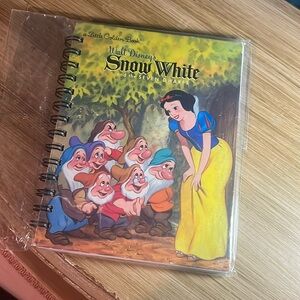 Golden Book Snow White Autograph Book